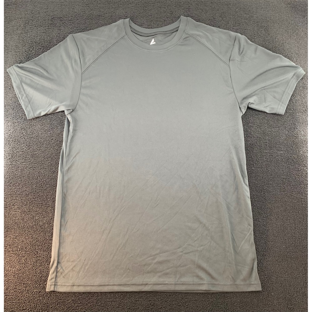 BSN Sports Performance Apparel Mens T Shirt Medium Black‎ Short Sleeve Crew Neck